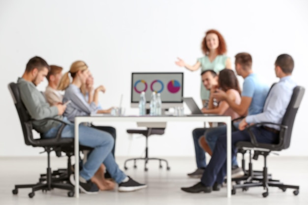 Zespół podczas warsztatów coachingowych